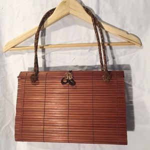 Wooden purse